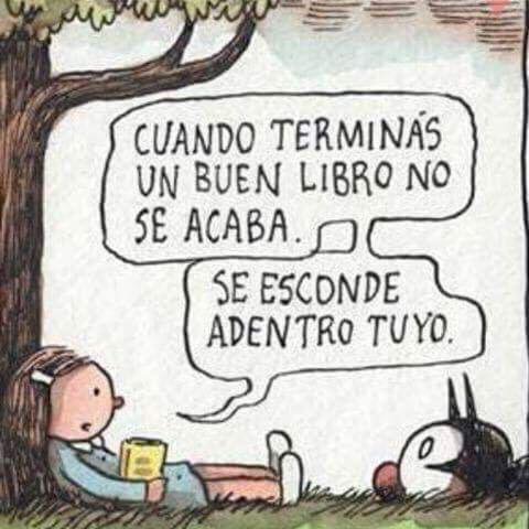 Los buenos libros…